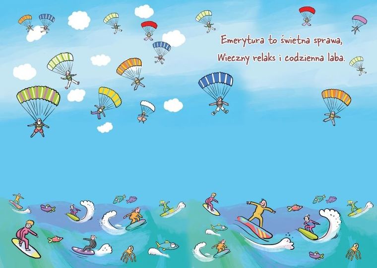 Henry, karnet A5, Emerytura na fali