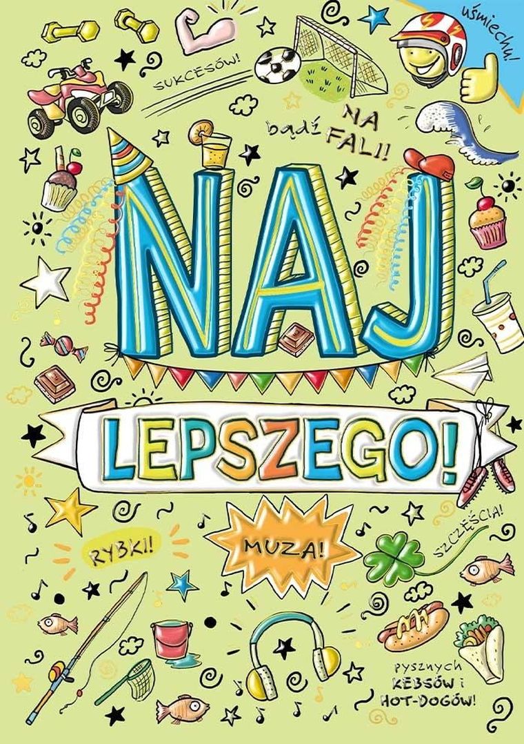 Henry, karnet A5 z kopertą, złocony, chlopak