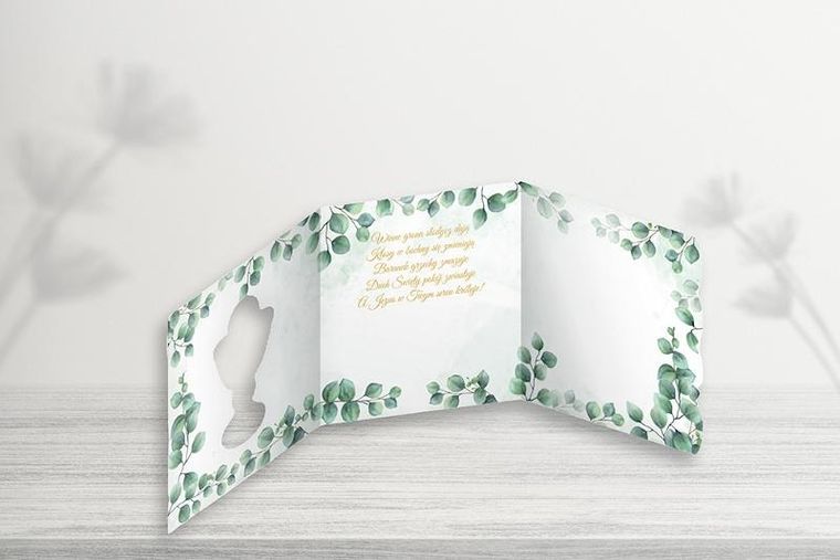 Henry, karnet, kielich z eukaliptusem