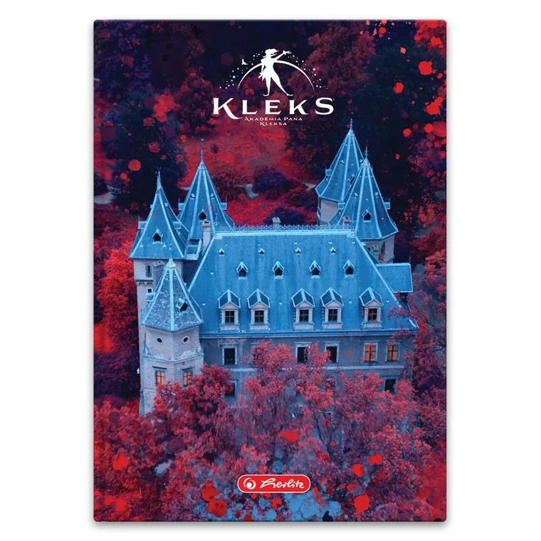 Herlitz, Kleks, brulion, B5, 96 kartek, kropki, 1 szt.