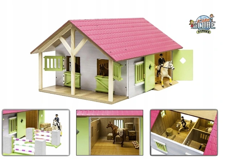 Hipo, budynek gospodarczy, stajnia drewniana, 51-40,5-27,5 cm