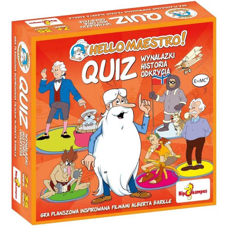 Hipokampus, Hello Maestro Quiz. Wynalazki, historia, odkrycia, gra rodzinna