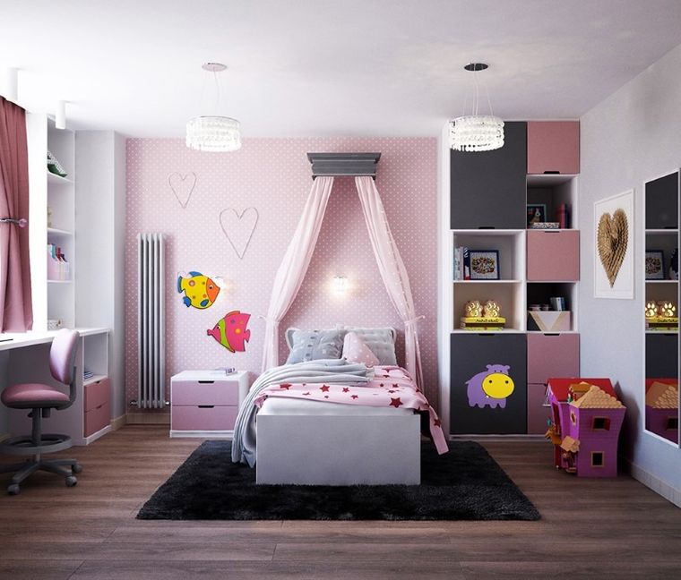 Hipopotam i Lew, dekoracja ścienna