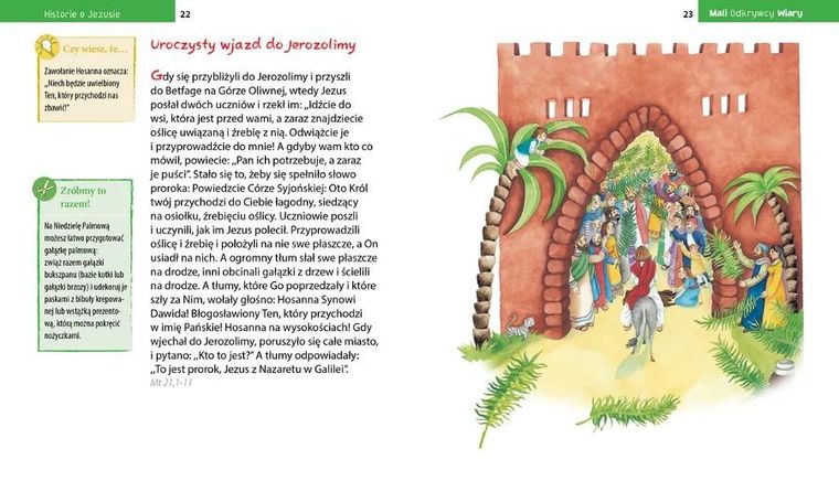 Historie o Jezusie. Mali Odkrywcy Wiary