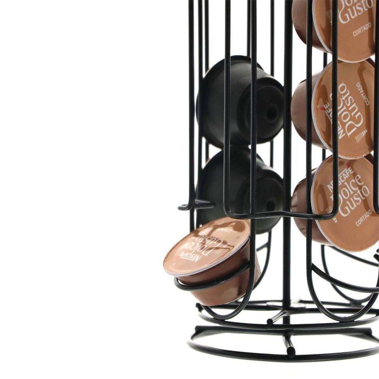 Hit, stojak na kapsułki Dolce Gusto Nescafe, czarny