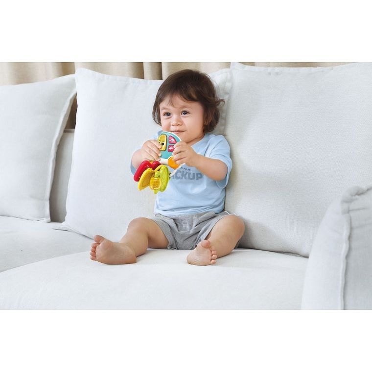 Hola, Auto z kluczykami, zabawka niemowlęca, światło i dźwięk