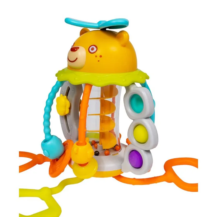 Hola, Miś, sensoryczna zabawka niemowlęca