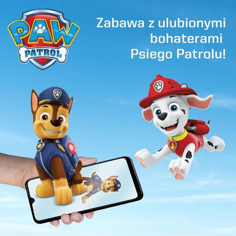 HoloToyz, Psi Patrol, naklejki AR z dźwiękiem