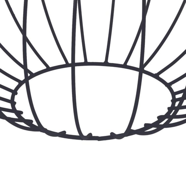 Home Styling Collection, metalowa lampa wisząca, loft, industrialna