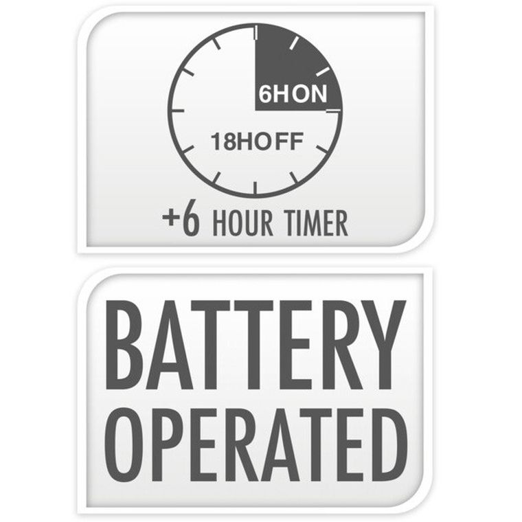 Home Styling Collection, świąteczny lampion ze świecą LED, 14 cm