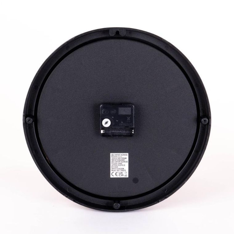 Home Styling Collection, zegar ścienny, nowoczesny, złote wskazówki, Ø 31 cm