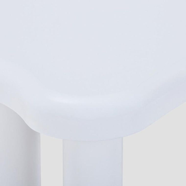 Homla, Alto, stolik kawowy, lakierowany, biały, 100-60-45 cm