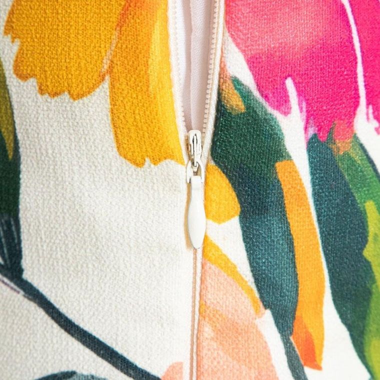 Homla, Amelia, poszewka, w kwiatowy wzór, 45-45 cm