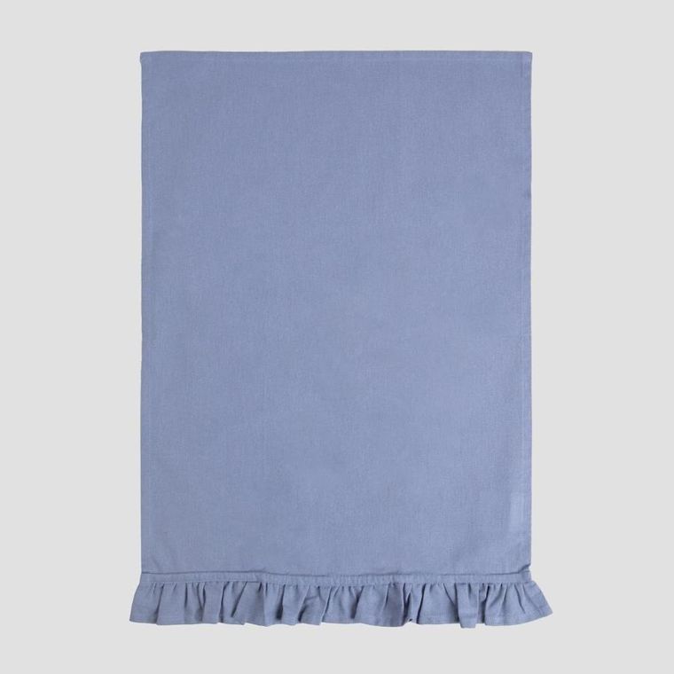 Homla, Andie, zestaw ścierek kuchennych, z falbanką + w paski, 45-65 cm, 2 szt.