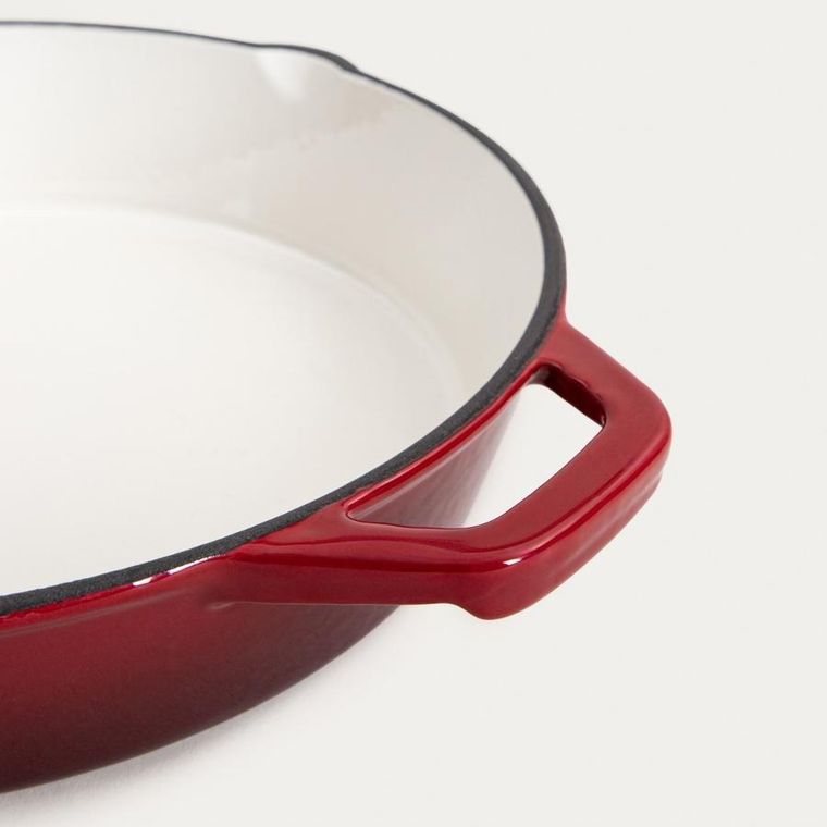 Homla, Andreas, patelnia żeliwna, bordowa ombre, 26 cm