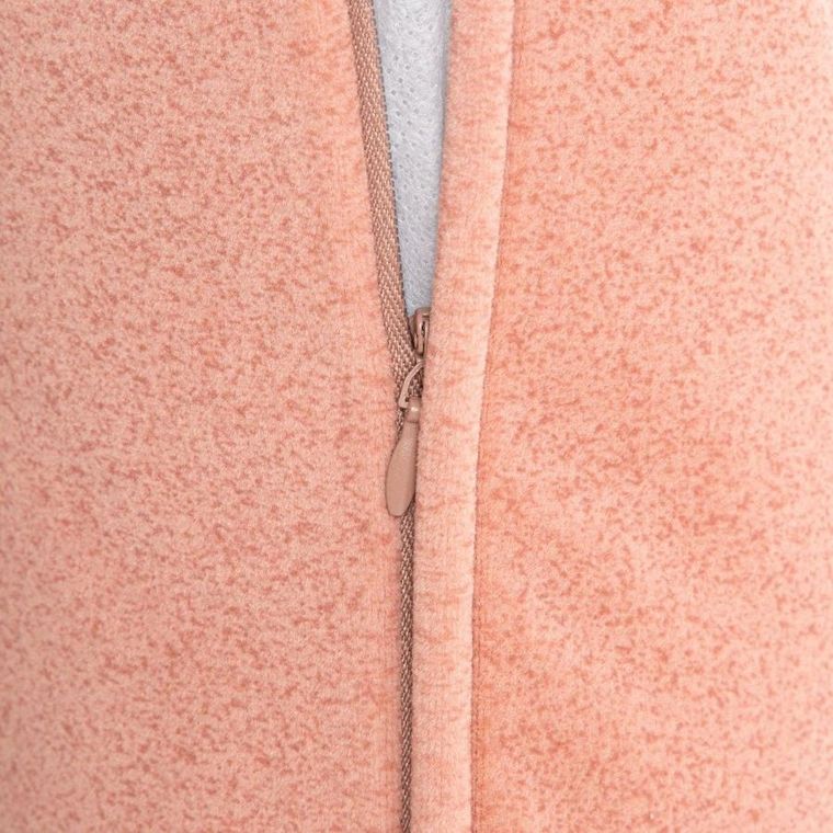 Homla, Armadale, poszewka, brązowa z lamówką, 45-45 cm