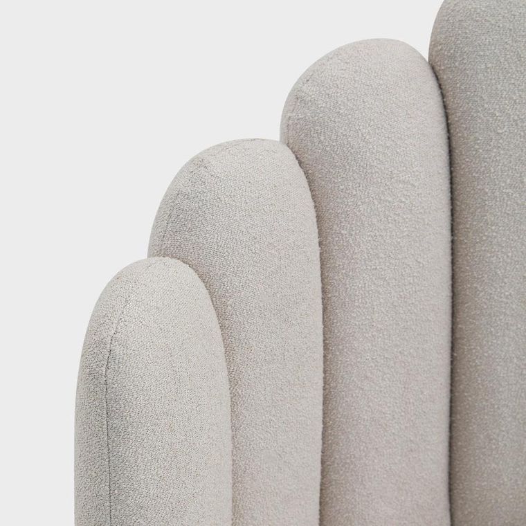 Homla, Aula, krzesło, beżowe, 49-55-85 cm