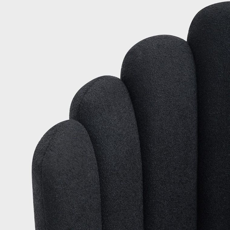 Homla, Aula, krzesło, czarne, 49-55-85 cm