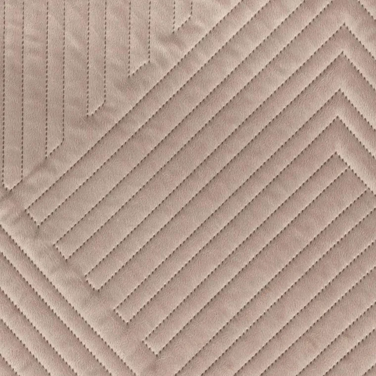 Homla, Aurum, narzuta welwetowa z pikowaniem, złota, 220-240 cm, 745577