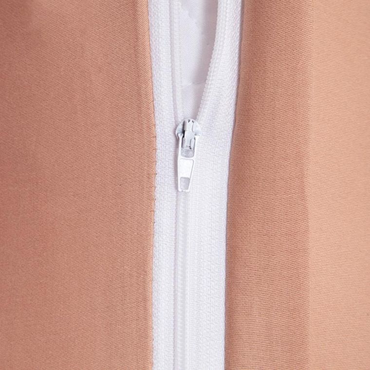 Homla, Avelia, pościel, satynowa z domieszką wiskozy ciemnobeżowa, 140-200