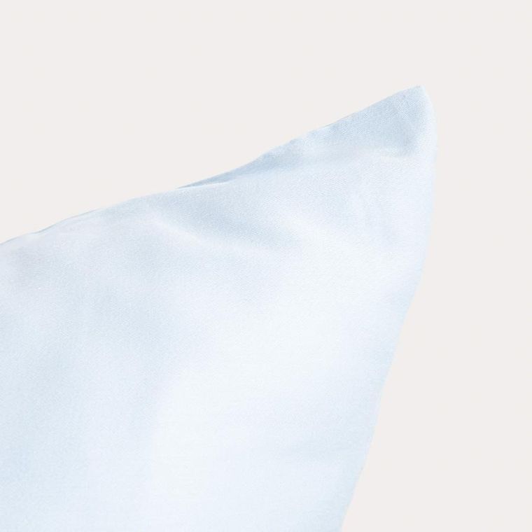 Homla, Avelia, pościel, satynowa z domieszką wiskozy niebieska, 160-200