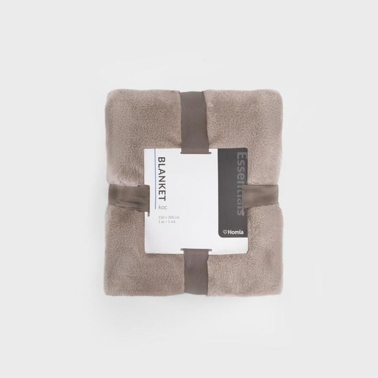 Homla, B2Rote, koc, beżowy, 150-200 cm