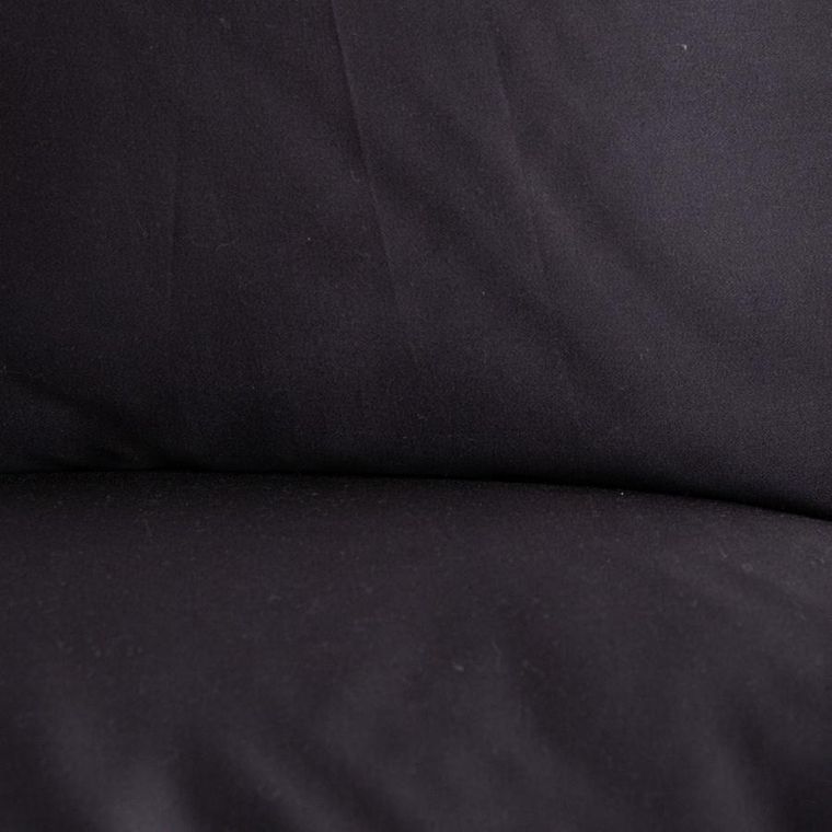 Homla, Bamsa, zestaw dwóch poszewek, z satyny bambusowej, czarny, 50-60 cm