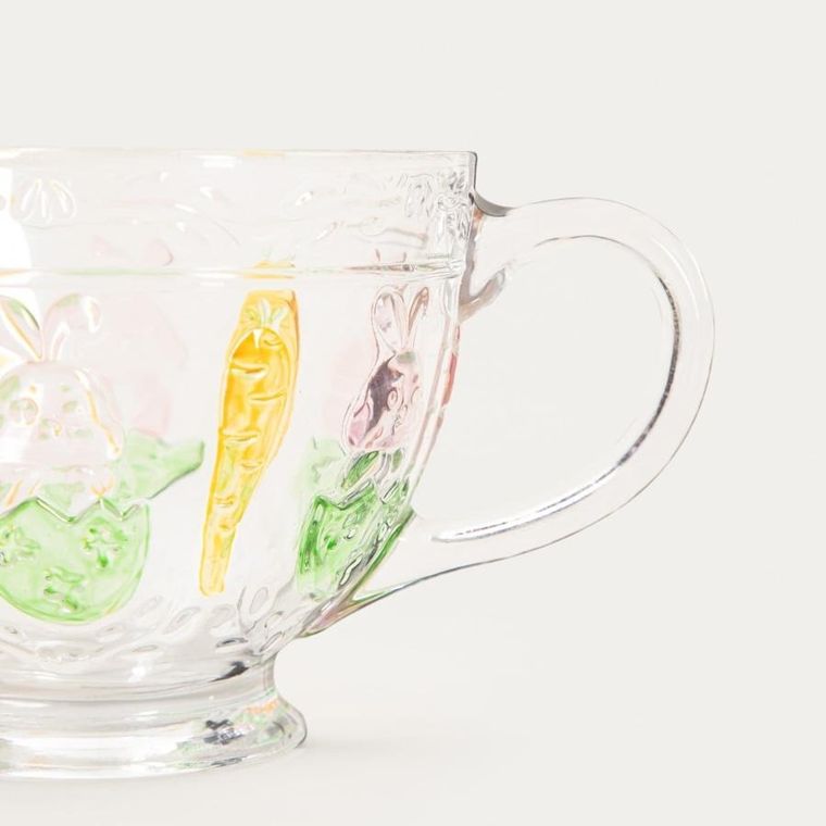 Homla, Barrel Prata, filiżanka, w króliczki i marchewki, 0,36l