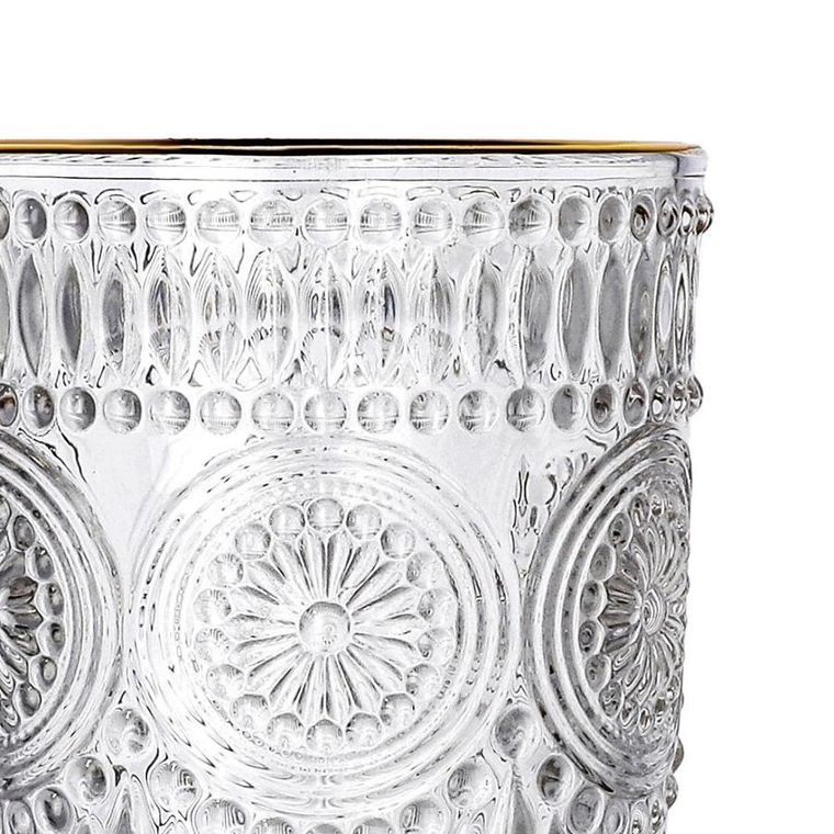 Homla, Barrel, Szklanka wysoka ze złotą krawędzią 0,35 L