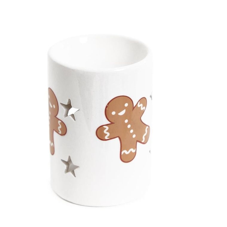 Homla, Biscotto, zestaw z kominkiem i woskiem, 8-10 cm