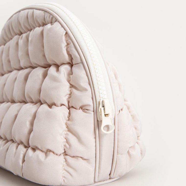 Homla, Bluffi, kosmetyczka, beżowa, 30-15-18 cm