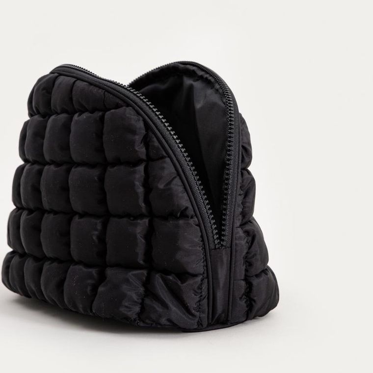 Homla, Bluffi, kosmetyczka, czarna, 30-15-18 cm