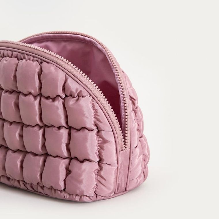 Homla, Bluffi, kosmetyczka, różowa, 30-15-18 cm