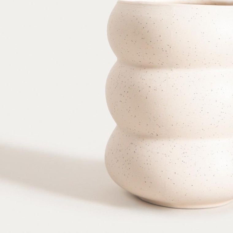 Homla, Bubbly, kubek, bez ucha kremowy nakrapiany, 0,3l