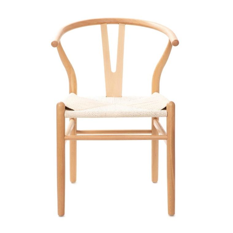 Homla, Caderia, Krzesło plecione naturalne, 45-45-76 cm, 871356