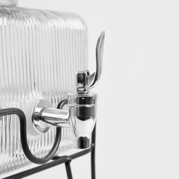 Homla, Calore, dyspenser, ryflowany na stojaku, 3,5l, 744402