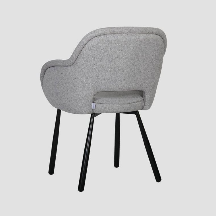 Homla, Campea, krzesło, szare, 62-61-84 cm