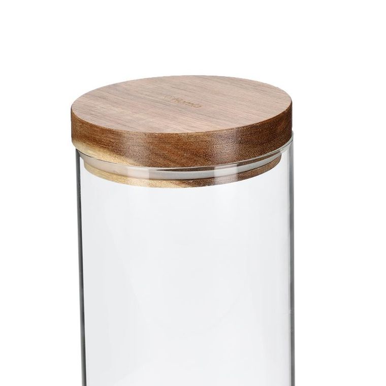 Homla, Carlos, pojemnik, z akacjowym wieczkiem M, 1,2l