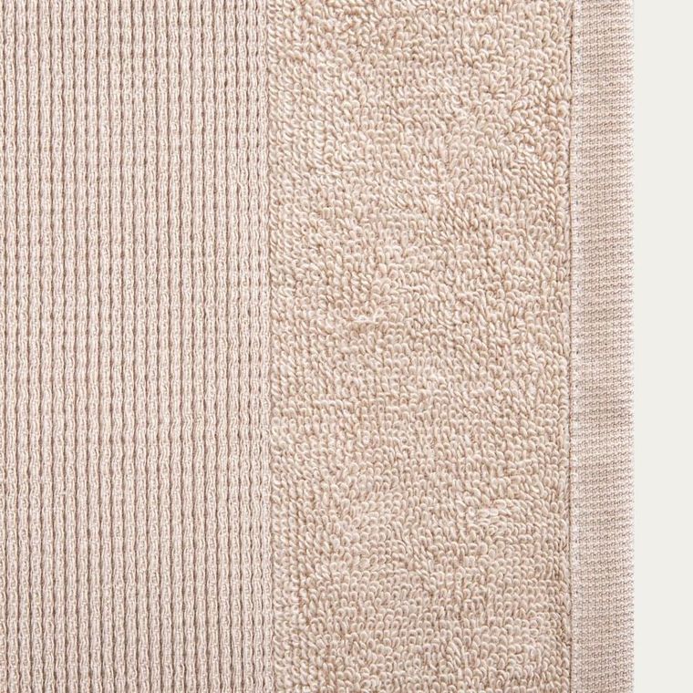 Homla, Cellen, ręcznik, beżowy z domieszką lyocellu, 50-90 cm