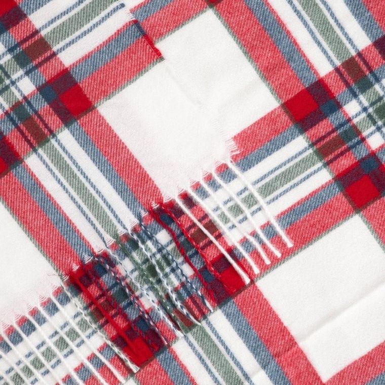 Homla, Checksy, koc, w kratę czerwoną, 150-200 cm