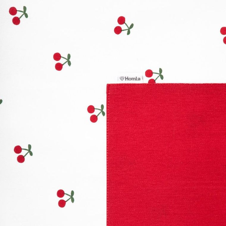 Homla, Cherinne, Fartuch kuchenny w wiśnie, 60-80 cm, 889863