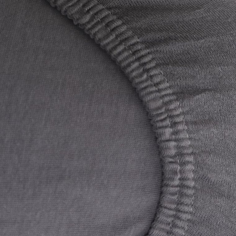 Homla, Claire, Prześcieradło jersey szare, 90-200 cm, SS23 819662