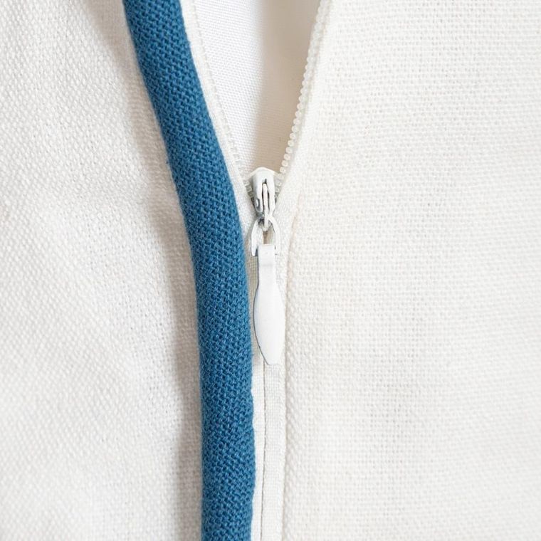 Homla, Colibri, poszewka, z haftowanymi kolibrami, 45-45 cm