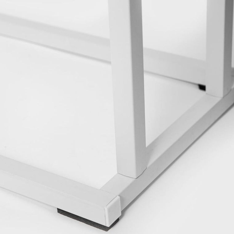 Homla, Coper, stojak, na ręczniki biały, 45-21-76 cm