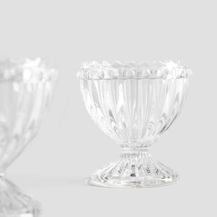 Homla, Coraggio, zestaw kieliszków na jajko, transparentny, 0,2l, 2 szt.739033