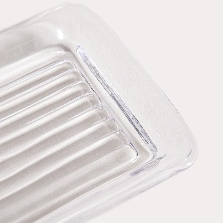 Homla, Creston, maselniczka, szklana z motywem ptaków, 17,5-7 cm