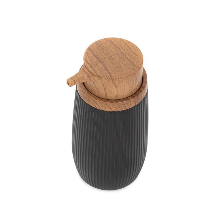 Homla, Diall, dozownik, czarny, 6, 5x 15,5 cm