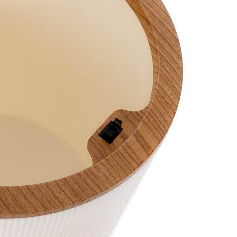 Homla, Diall, kosz, biały, 19-23 cm