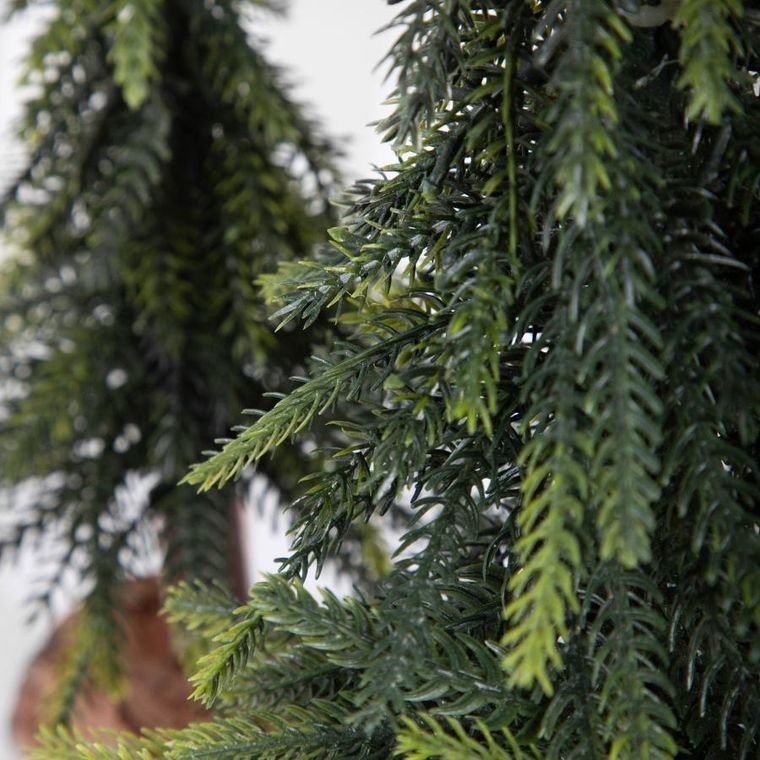 Homla, Dula, choinka, podwójna na pieńku, 27 cm