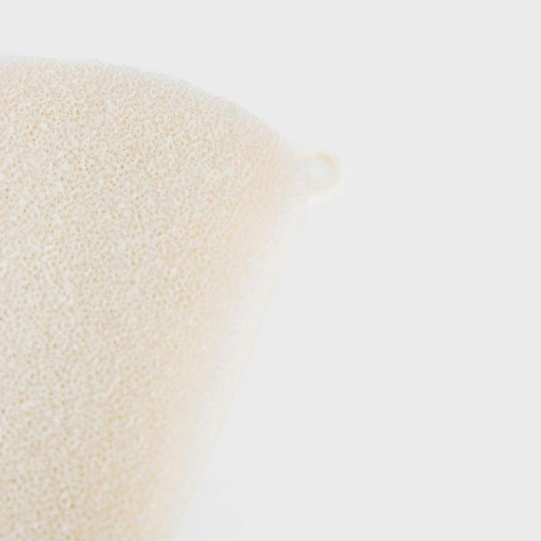 Homla, Easy Clean, Gąbka silikonowa dwustronna śmietankowa, 13-6,5 cm, 723926